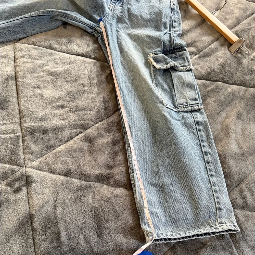 PacSun Kids Blue Cargo Jeans
